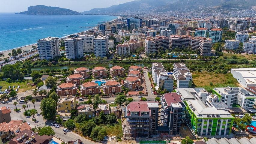 2+1 Garden duplex in Kestel 