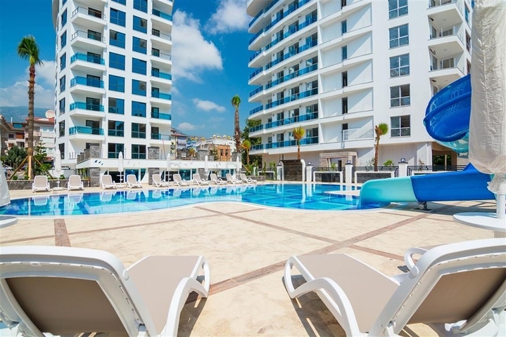 Furnished 1+1 Apartment in Cleopatra Area, 500 m from the Beach