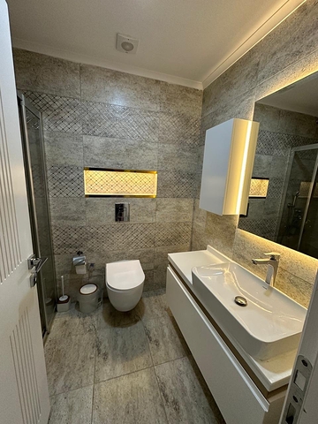 Furnished 1+1 Apartment in Cleopatra Area, 500 m from the Beach