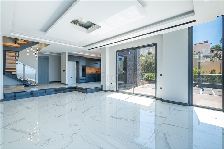 Luxury villa with spectacular sea views in Kargicak