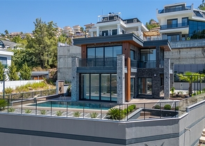 Luxury villa with spectacular sea views in Kargicak