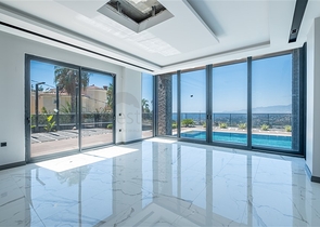 Luxury villa with spectacular sea views in Kargicak