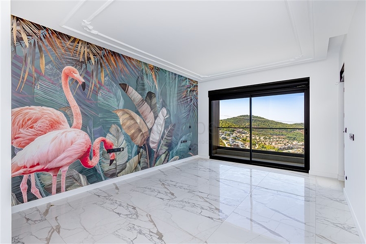 Spacious villa in Kargicak with amazing sea views