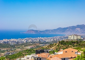 Spacious villa in Kargicak with amazing sea views