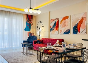 One-bedroom apartment 500 meters from the sea