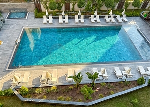 One-bedroom apartment 500 meters from the sea