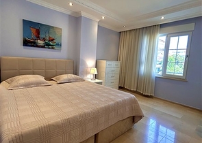 One-bedroom apartment 600 m from the sea in the Oba area 