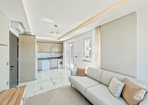 Two-bedroom apartment 200 m from the sea in the Mahmutlar area