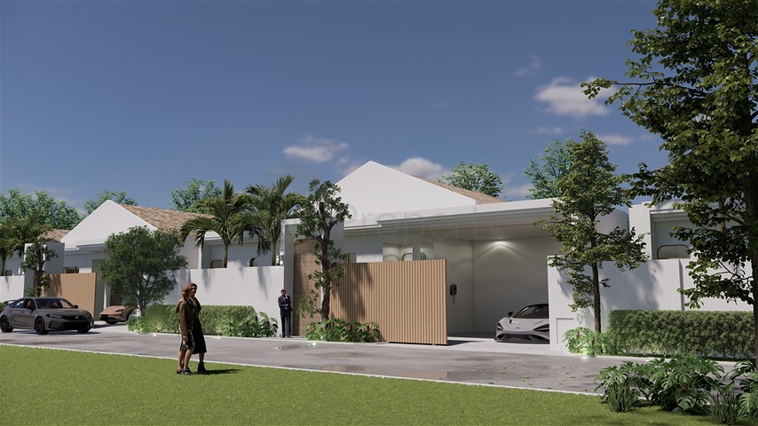 New villa complex in Bang Tao 