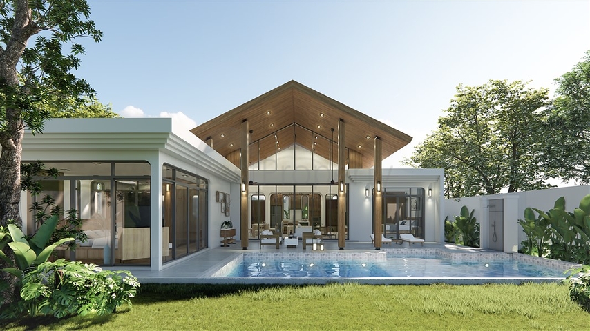 New villa complex in Bang Tao 