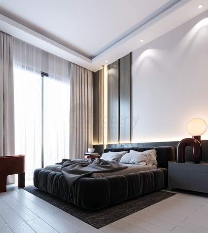 1+1 apartment in an exclusive complex in Oba district