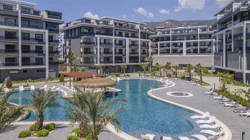 2+1 apartment in one of the most sought-after complexes in the Oba area