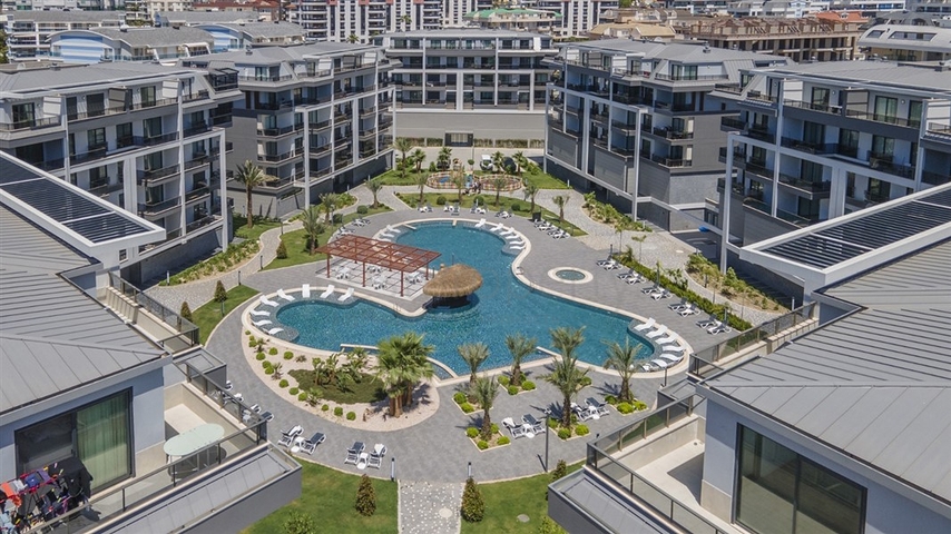 2+1 apartment in one of the most sought-after complexes in the Oba area