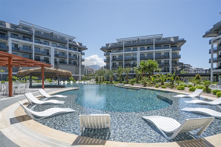 2+1 apartment in one of the most sought-after complexes in the Oba area