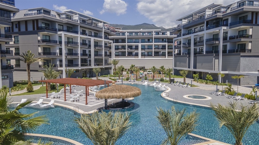 2+1 apartment in one of the most sought-after complexes in the Oba area