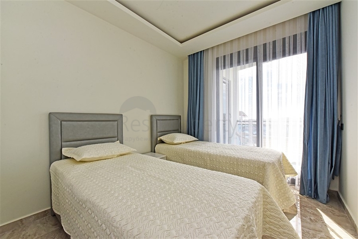 2+1 Apartment for Rent in Alanya Center | New Complex 2024