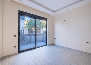 2+1 Garden Duplex in Residential Complex in Central Alanya