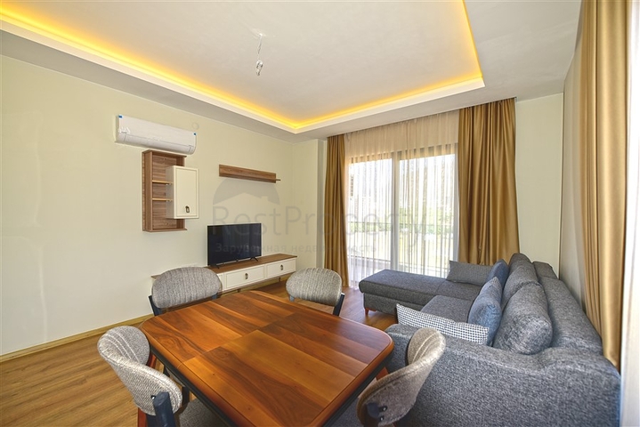 1+1 Apartment in New Complex in Mahmutlar Near the Sea