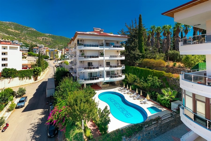 3+1 penthouse in the center of Alanya