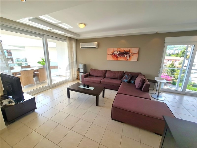 Cozy 3+1 furnished penthouse in the Oba area
