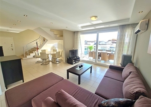 Cozy 3+1 furnished penthouse in the Oba area