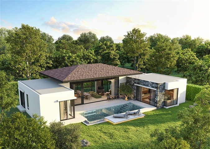 Unique villa design in Phuket