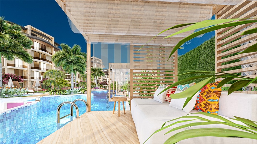 Premium 1+1 Apartment in Oba Alanya with Full Facilities