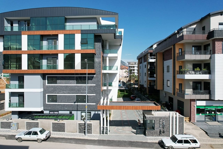 Furnished 1+1 Apartment in Oba Alanya with Spa Facilities