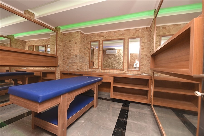 Furnished 1+1 Apartment in Oba Alanya with Spa Facilities