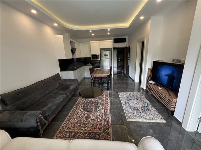 Furnished 1+1 Apartment in Oba Alanya with Spa Facilities