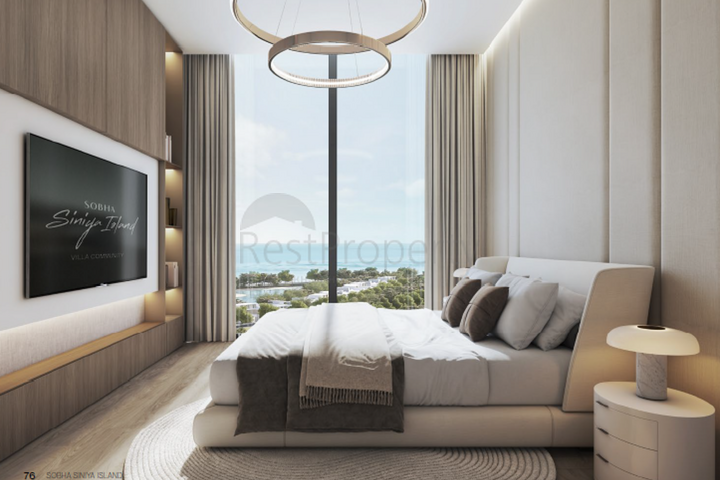 Luxury apartments by the sea on Blue Island