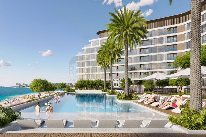 Luxury apartments by the sea on Blue Island