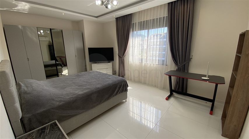 Duplex 3+1 Apartment in Oba Alanya with Garden Access