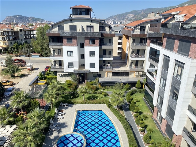 Duplex 3+1 Apartment in Oba Alanya with Garden Access