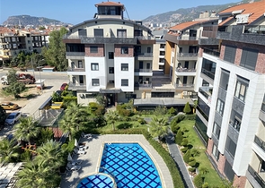 Duplex 3+1 Apartment in Oba Alanya with Garden Access