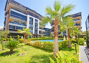 Duplex 3+1 Apartment in Oba Alanya with Garden Access