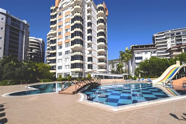 Furnished 2+1 Apartment in Cikcilli Alanya with Pool & Spa