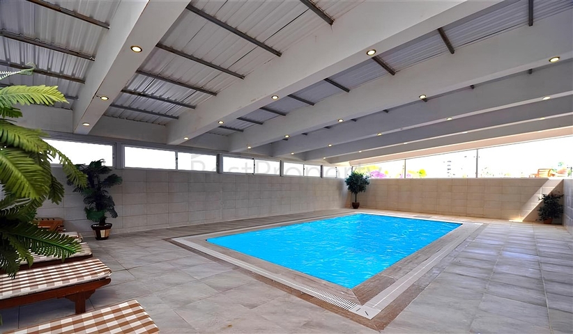 Furnished 2+1 Apartment in Cikcilli Alanya with Pool & Spa