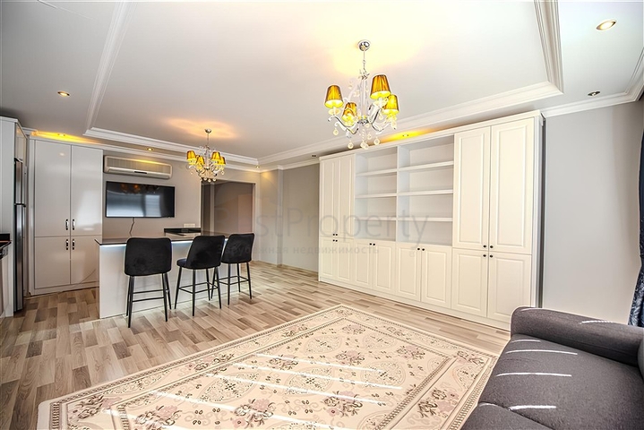 Furnished 2+1 Apartment in Cikcilli Alanya with Pool & Spa