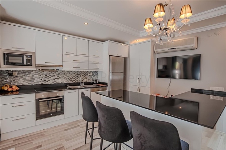 Furnished 2+1 Apartment in Cikcilli Alanya with Pool & Spa