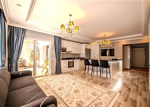 Furnished 2+1 Apartment in Cikcilli Alanya with Pool & Spa