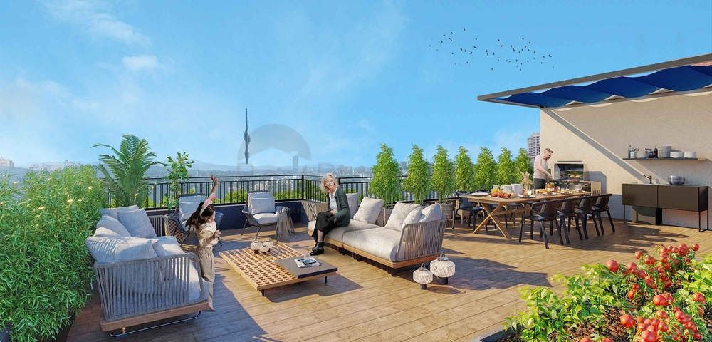 Large-scale residential complex in a promising area of Istanbul next to the current metro station