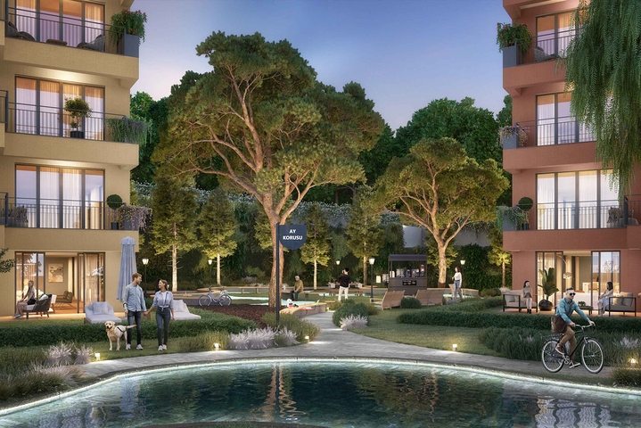 Large-scale residential complex in a promising area of Istanbul next to the current metro station