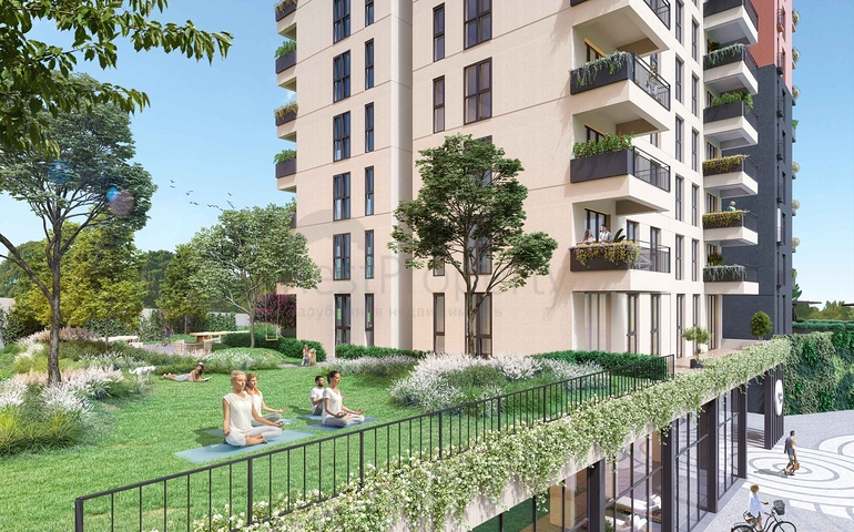 Large-scale residential complex in a promising area of Istanbul next to the current metro station