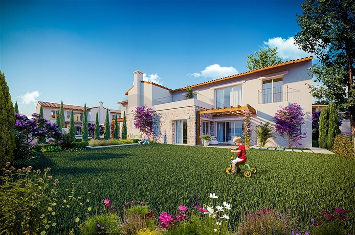 Exclusive large-scale villa project in a developing area near the airport
