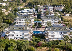 3+1 penthouse in the center of Alanya