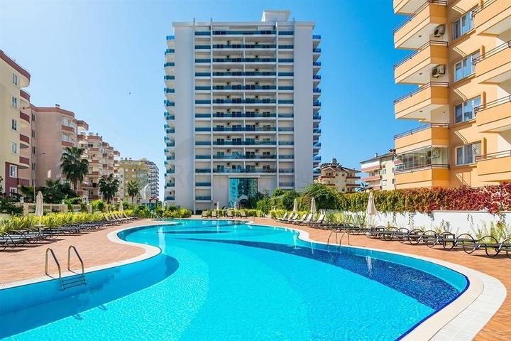 Furnished 1+1 Apartment Near the Sea in Mahmutlar Alanya