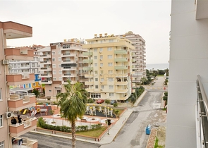 Furnished 1+1 Apartment Near the Sea in Mahmutlar Alanya
