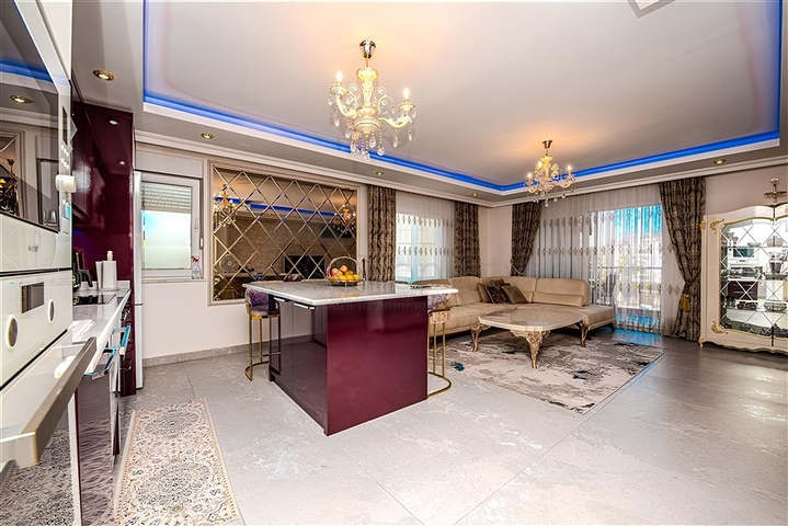 Furnished 2+1 Apartment in Avsallar Alanya with Resort Facilities