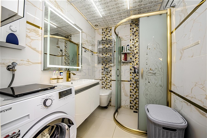 Furnished 2+1 Apartment in Avsallar Alanya with Resort Facilities